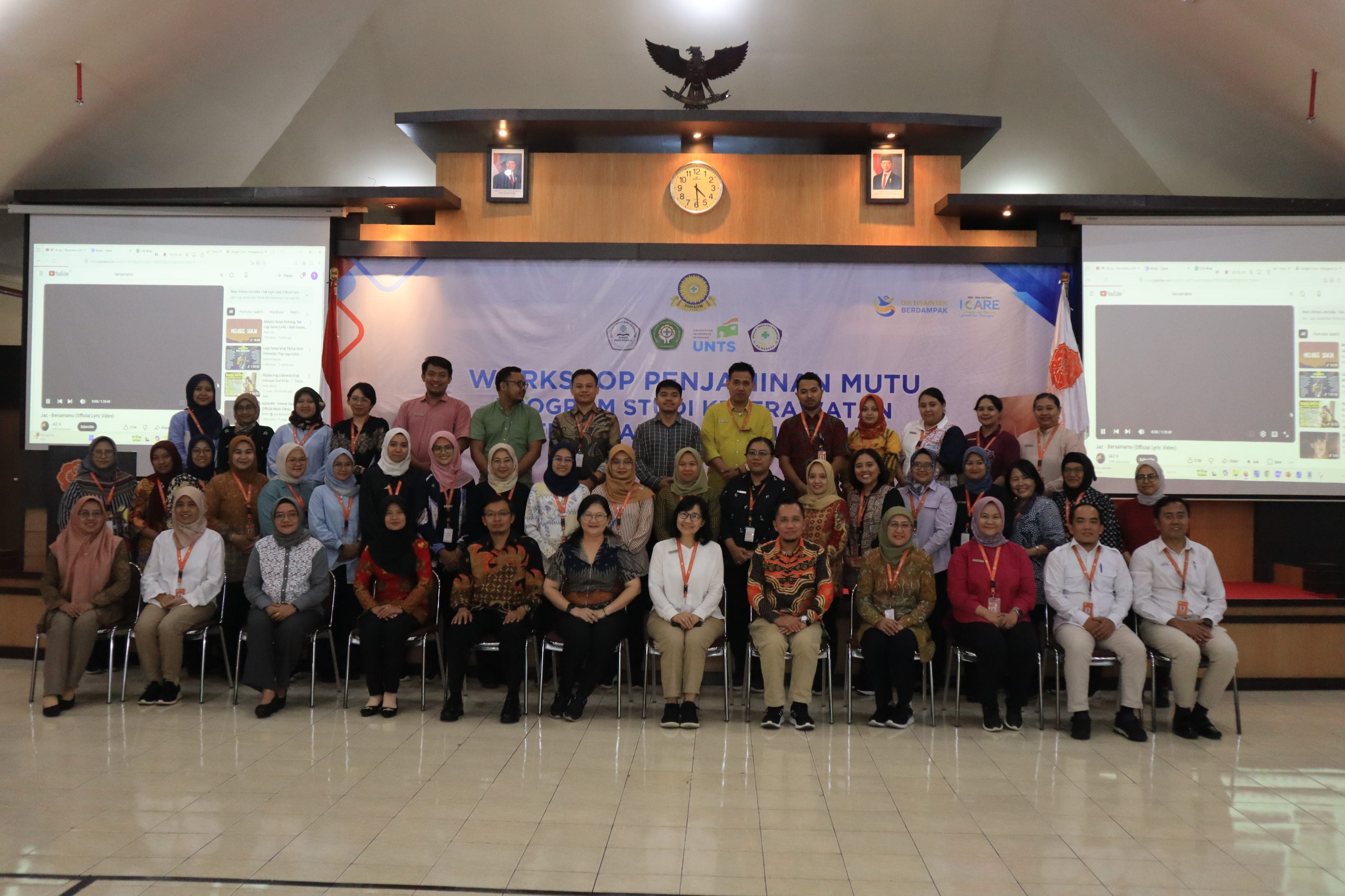 Workshop Penjaminan Mutu Program Studi Keperawatan Menuju Akreditasi Unggul Digelar Secara Hybrid