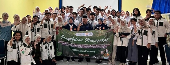 Pengabdian Masyarakat HIMA Farmasi – Pengenalan Tanaman Obat dan Pemanfaatannya Secara Aman melalui Pendekatan Teknologi Farmasi pada Siswa SMA